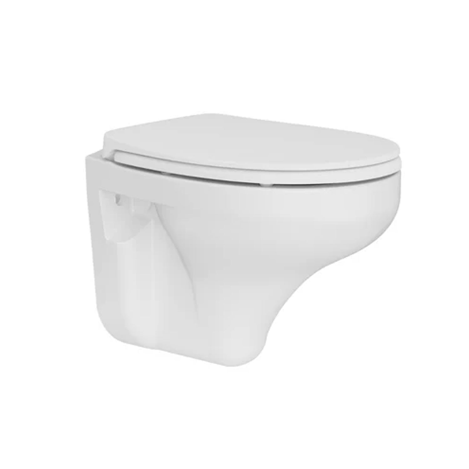 Creavit Perla Asma Klozet + Thermoplast Yavaş Kapanan Klozet Kapağı Beyaz - Set