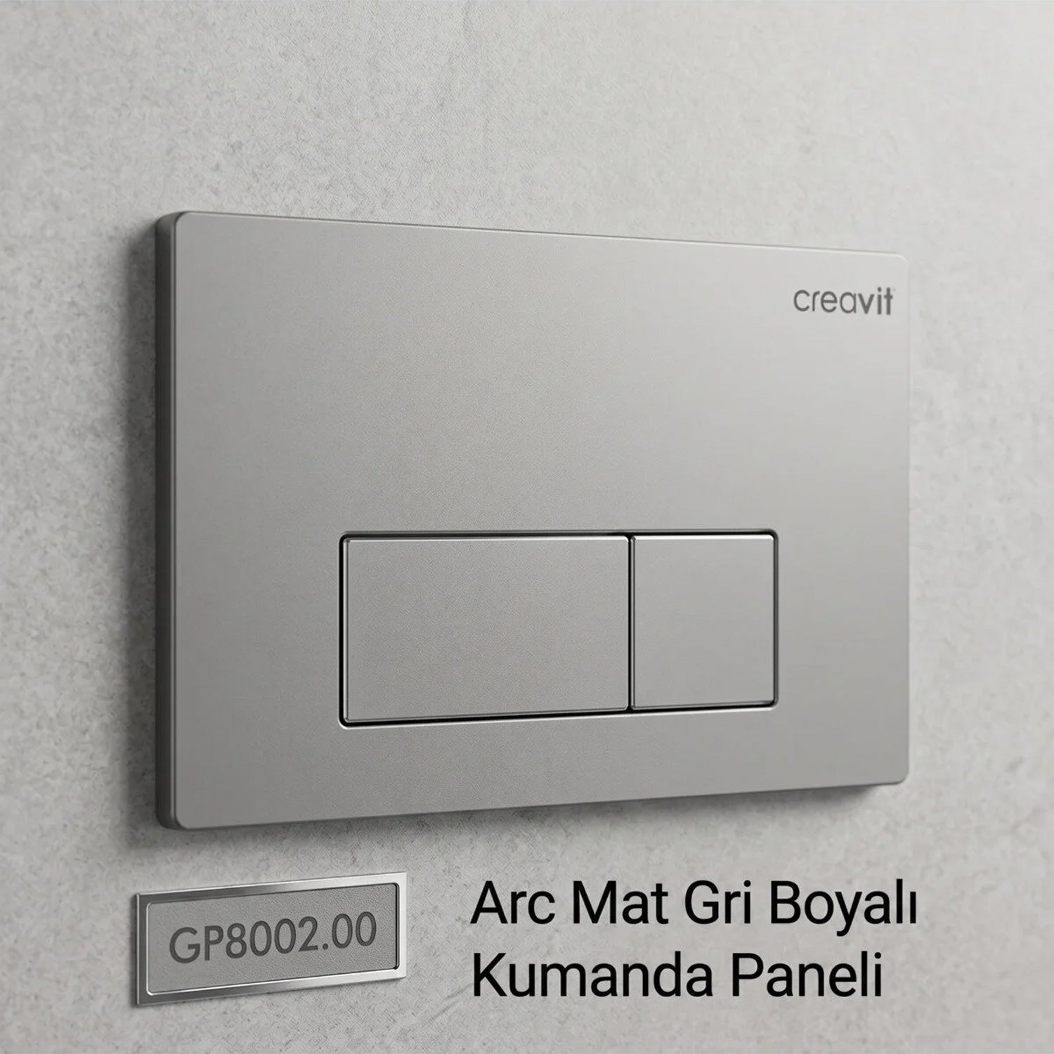 Creavit Gömme Rezervuar GR5001 + Kumanda Paneli GR8002.00