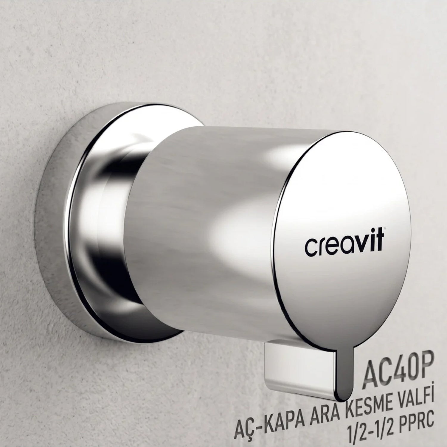 Creavit Gömme Rezervuar GR5001 + Kumanda Paneli GP8002.00 + Ara Kesme Valfi AC40P Seti