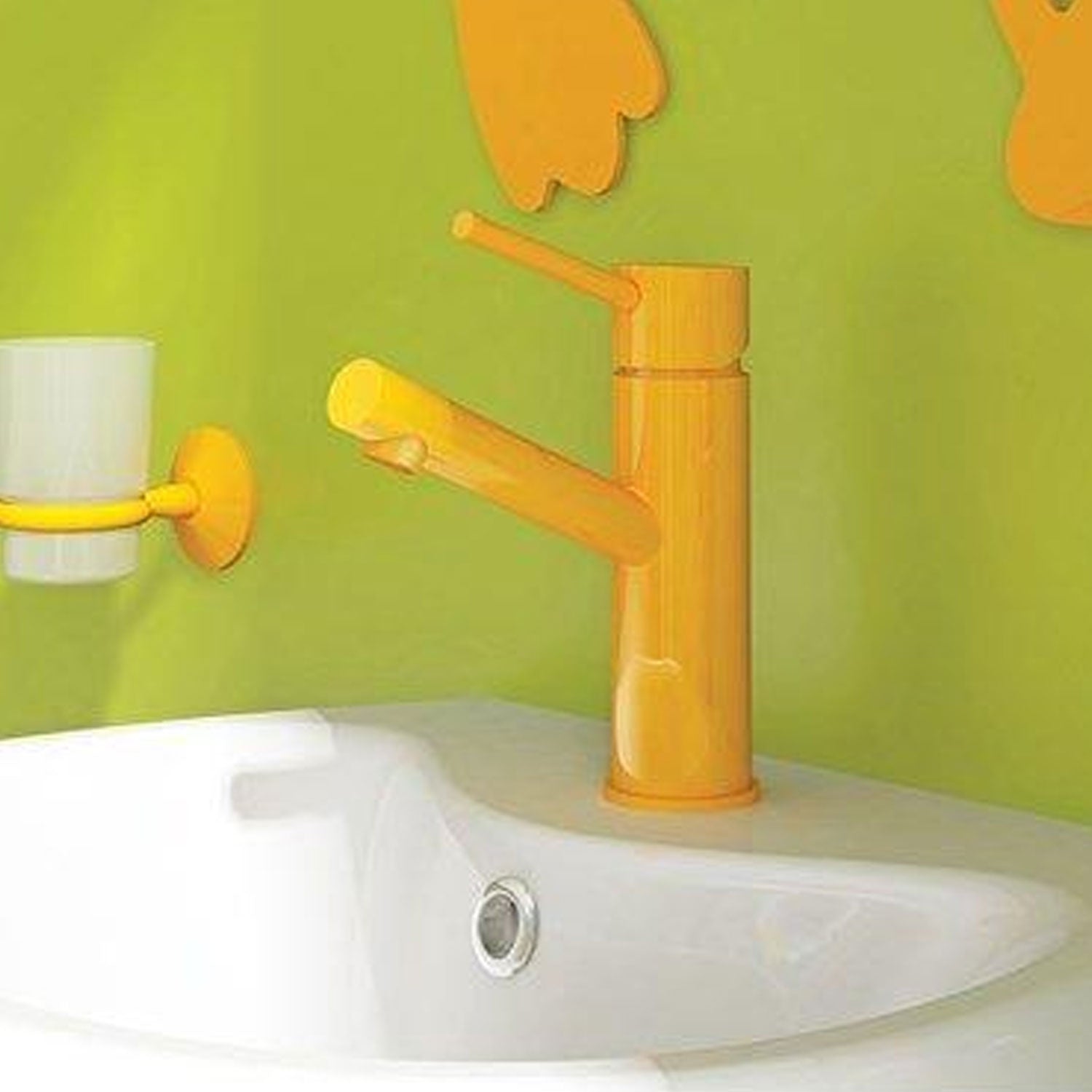 Creavit Ducky Ficus Lavabo Armatürü Sarı - FC1198Y