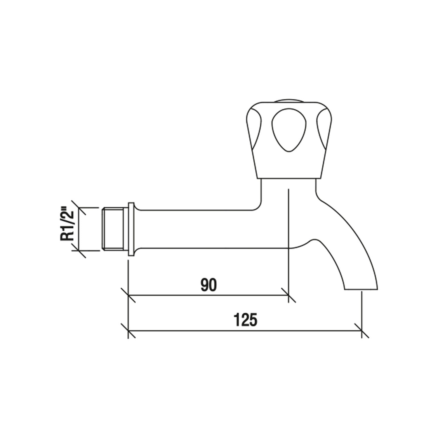 NSK Uzun Musluk Krom - N2410102