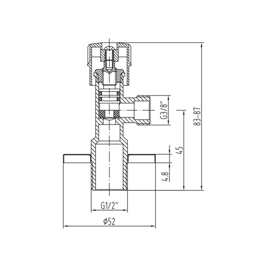NSK Ara Musluk Krom - N2502202