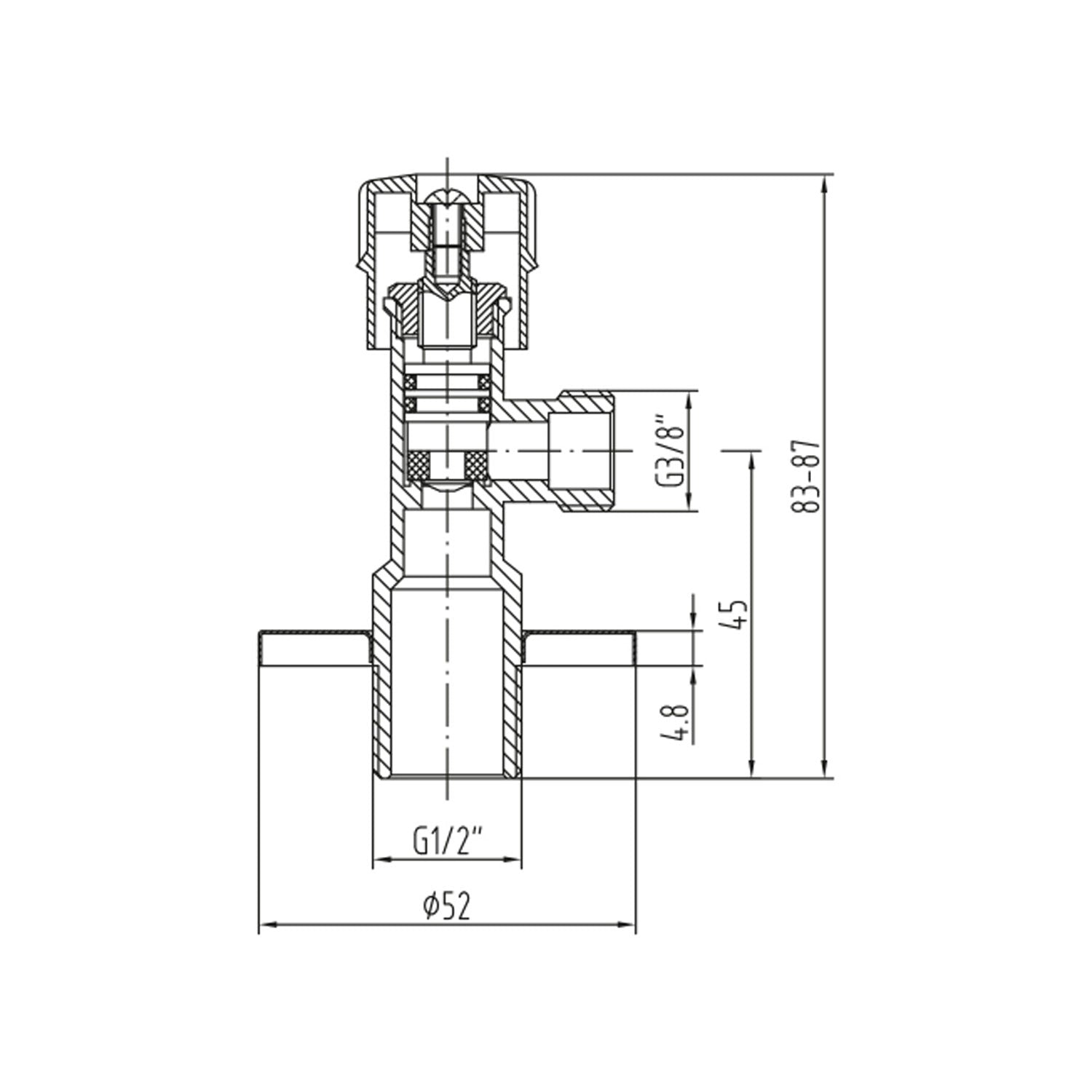 NSK Ara Musluk Krom - N2502202