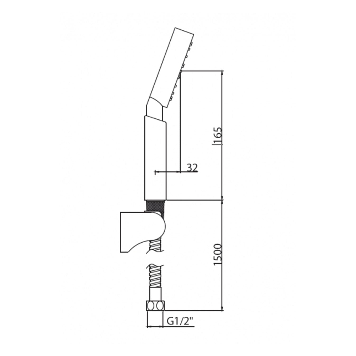NSK 5 Fonksiyonlu El Duşu Krom - N2821302