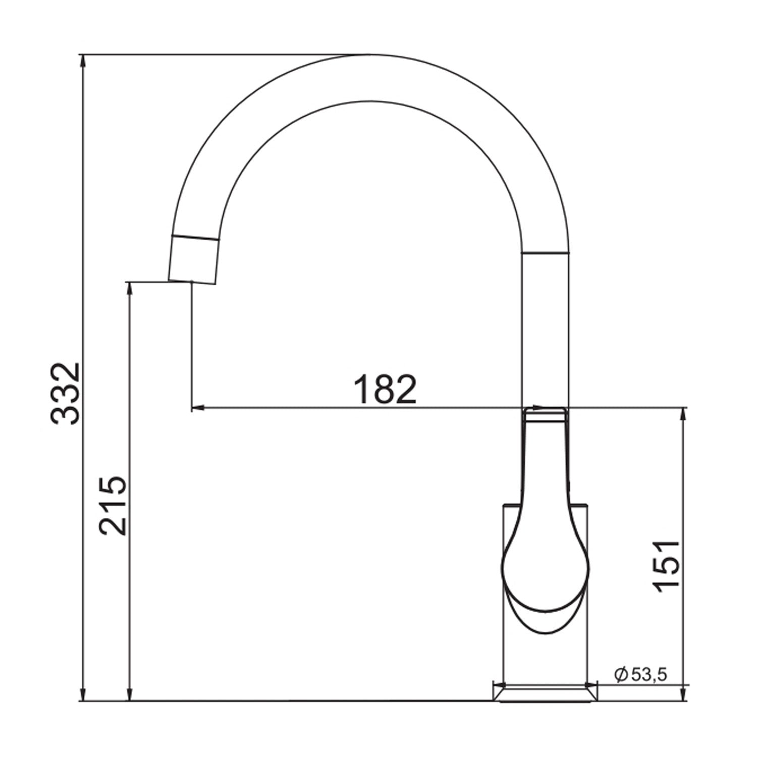 NSK Visia Plus Eviye Bataryası Krom - N3063602