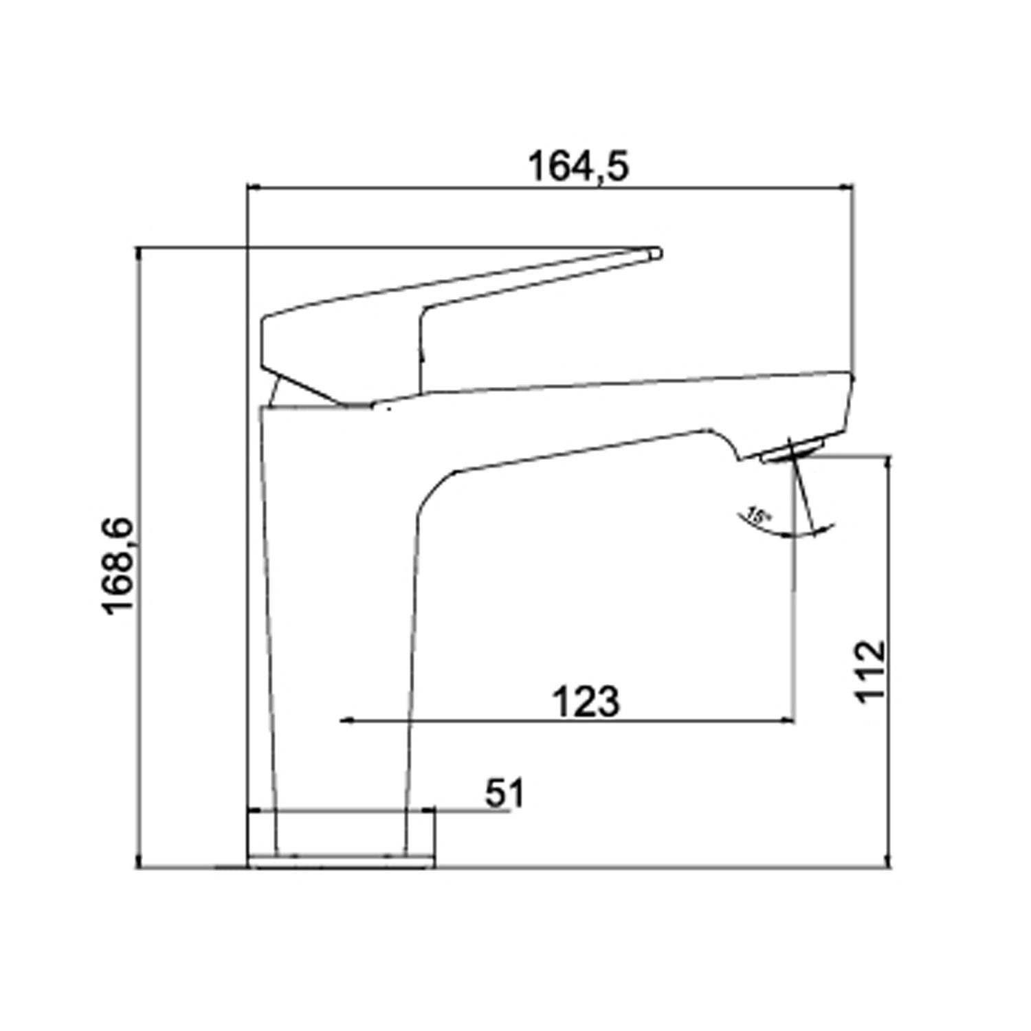 NSK Noxia Lavabo Bataryası Krom - N4014502