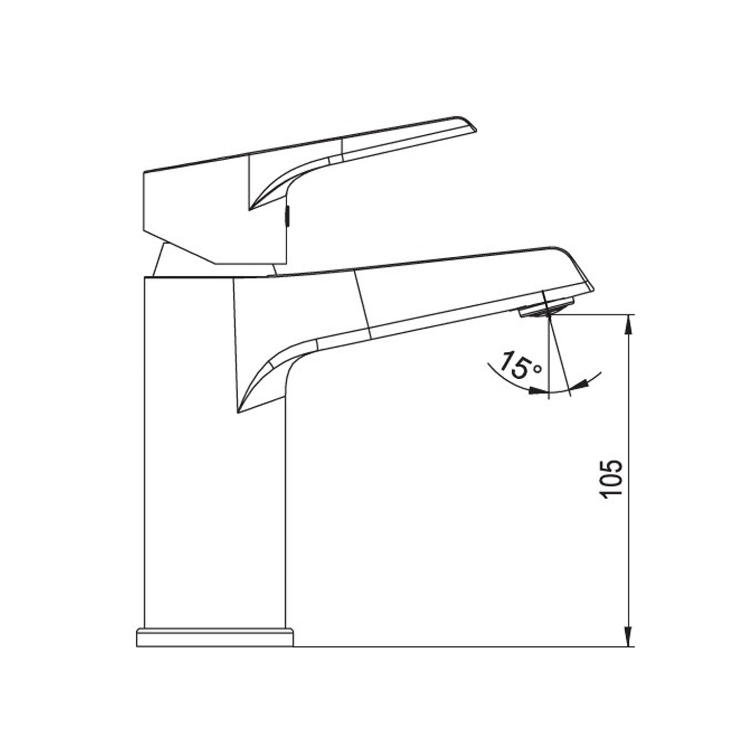 NSK Visia Plus Lavabo Bataryası Krom - N4016902