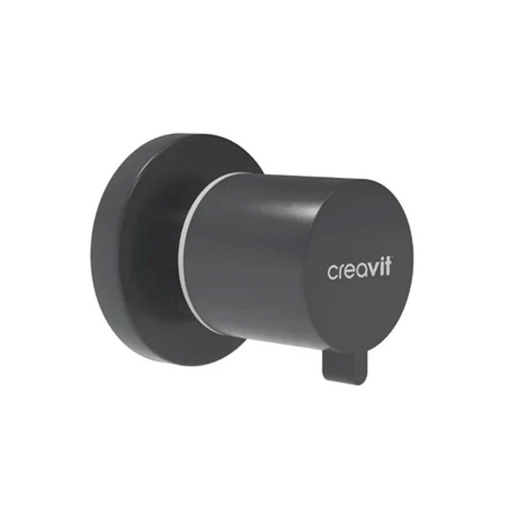 Creavit Ara Kesme Valfi 1/2-1/2" Antrasit Mat - AC50L-ANM