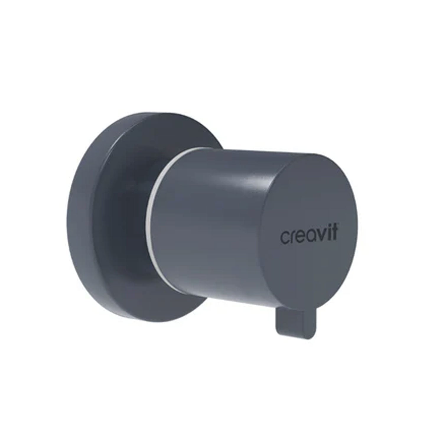 Creavit Ara Kesme Valfi 1/2-1/2" Basalt Mat - AC50L-BSM