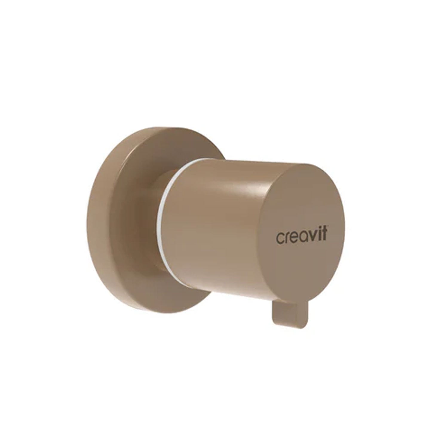 Creavit Ara Kesme Valfi 1/2-1/2" Cappucino Mat - AC50L-CCM