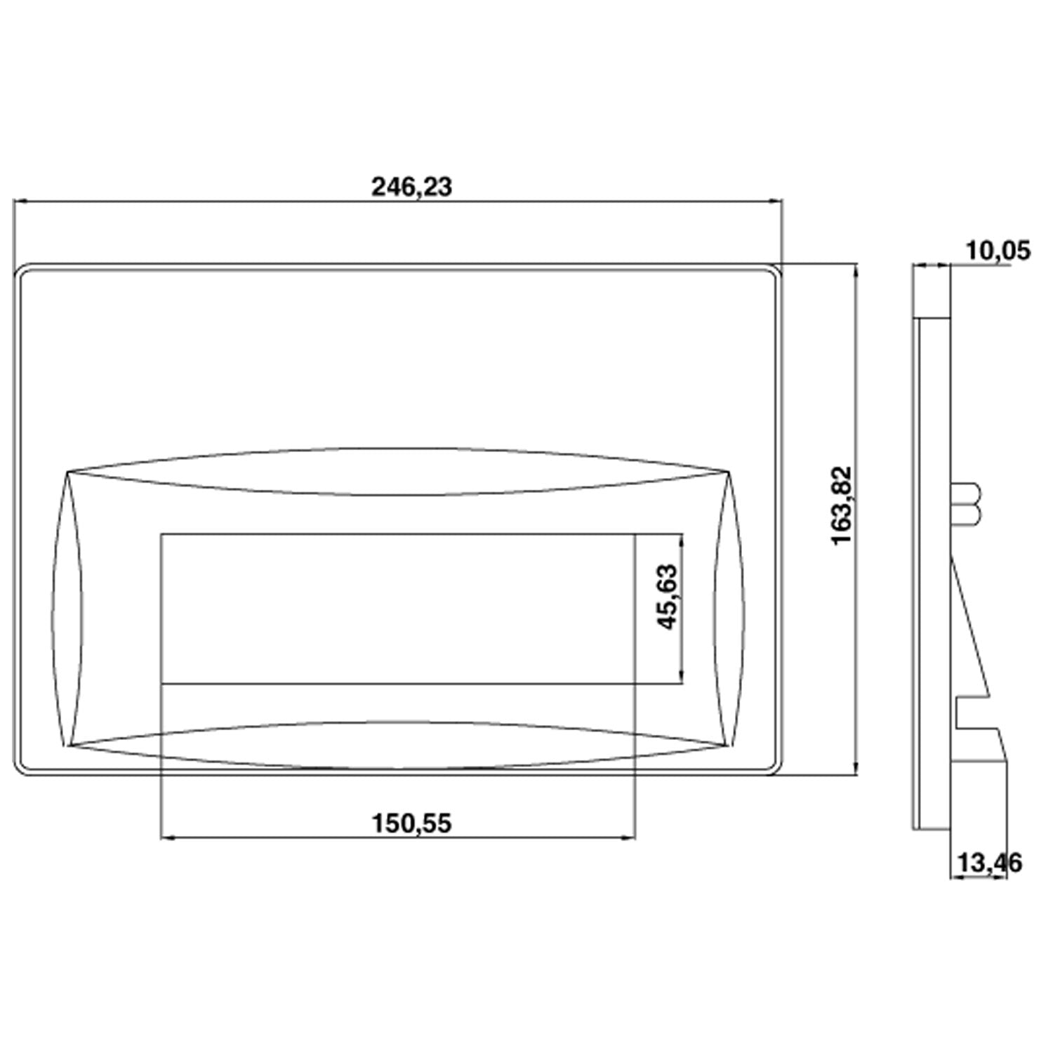 Creavit Ore Beyaz Kumanda Paneli - GP3001.00