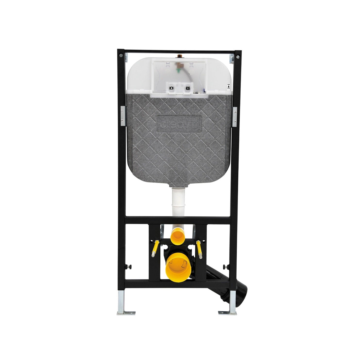 Creavit Asma Klozetler İçin Gömme Rezervuar Duvar Önü Alçıpan Uygulamalı Set Hızlı Montaj 3-6 Litre Gövde - GR5003
