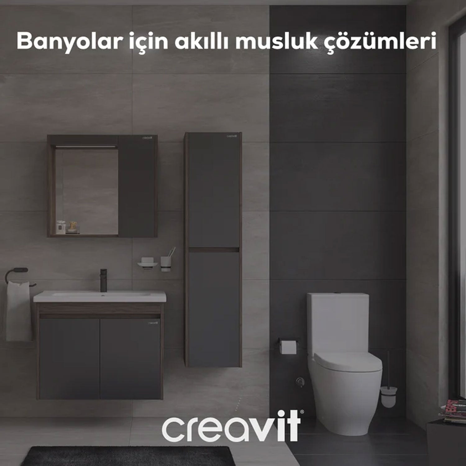 Creavit Aç Kapa Ara Musluk 1/2 - 3/8 - JK001
