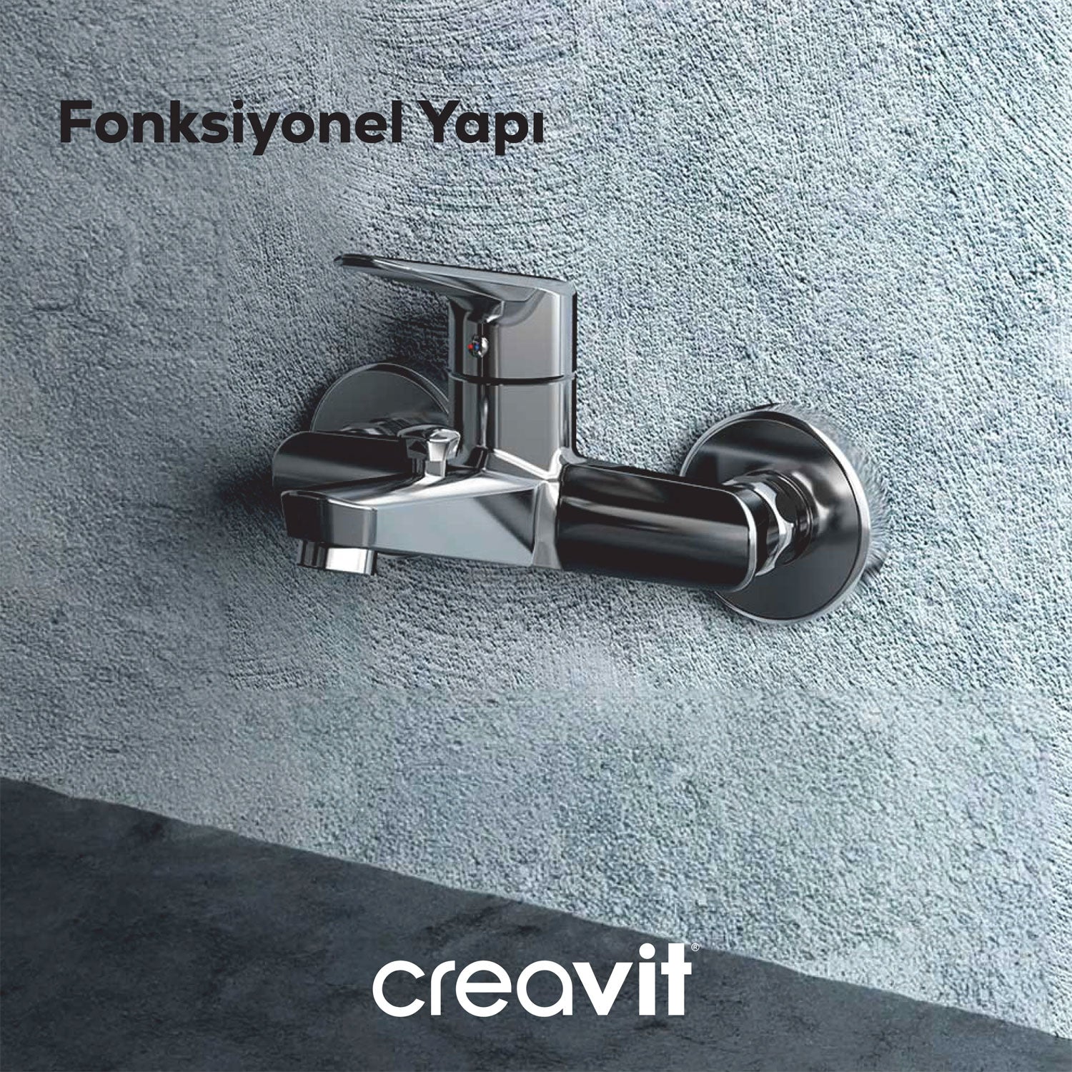 Creavit Liva Banyo Armatürü Krom - LV2500