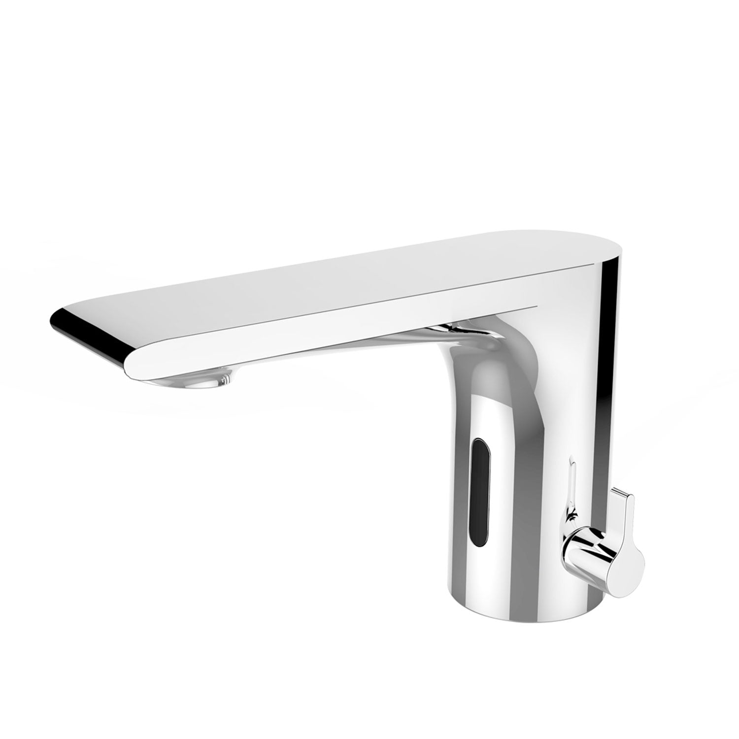 NSK Hybrid Fotoselli Lavabo Bataryası (Çift Su Girişli / Elektrikli+Pilli) Krom - N2100802