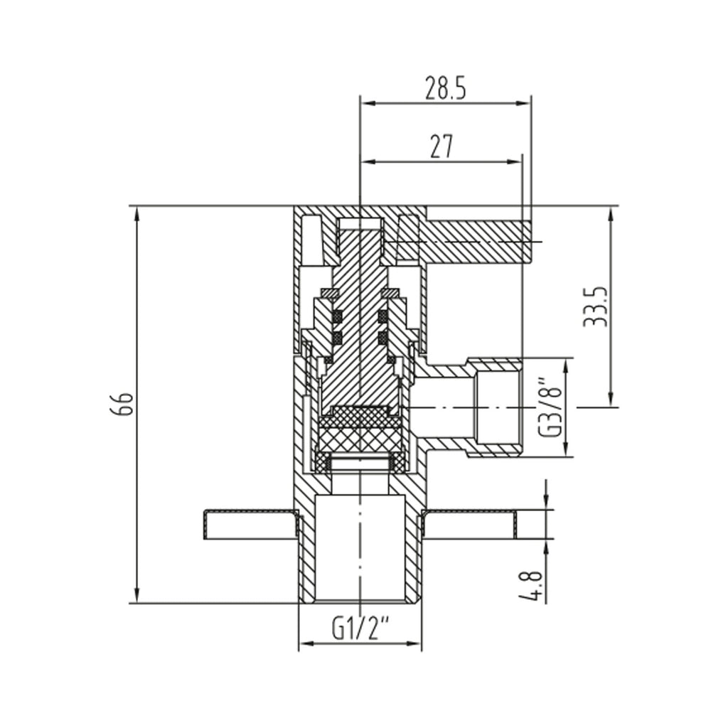 NSK Ara Musluk Krom - N2502402