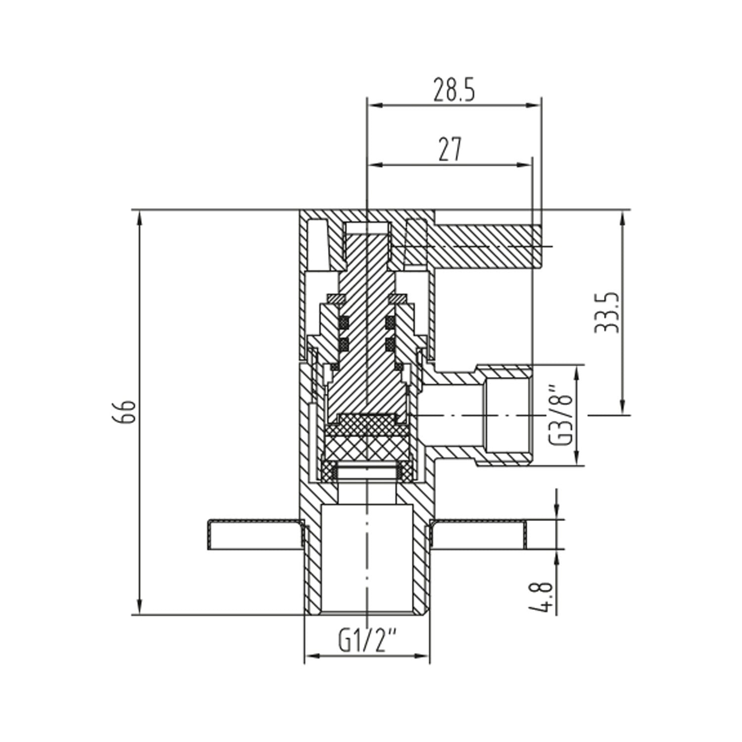 NSK Ara Musluk Krom - N2502402
