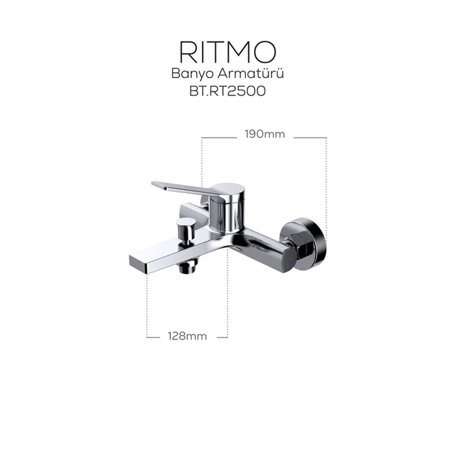 Creavit Ritmo Banyo Armatürü Krom - RT2500