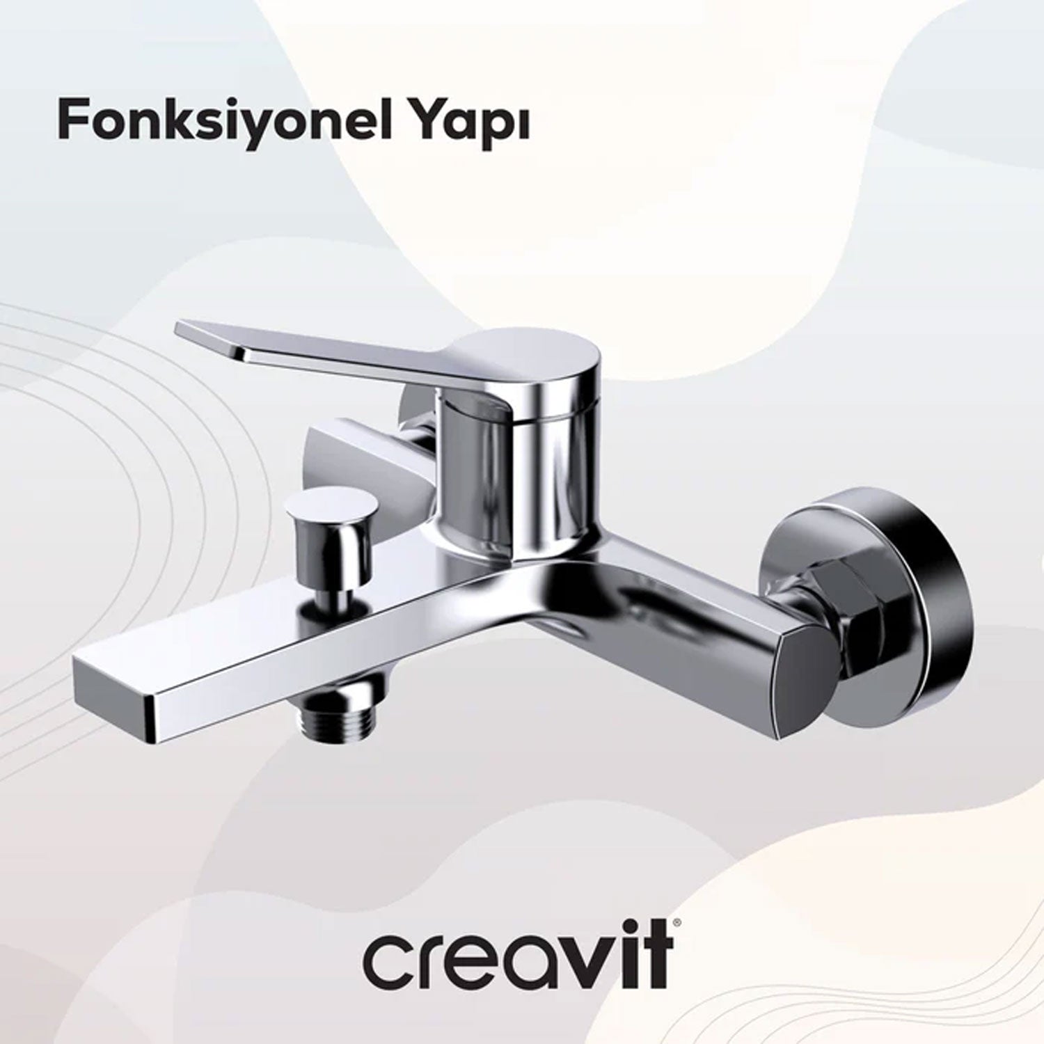 Creavit Ritmo Banyo Armatürü Krom - RT2500