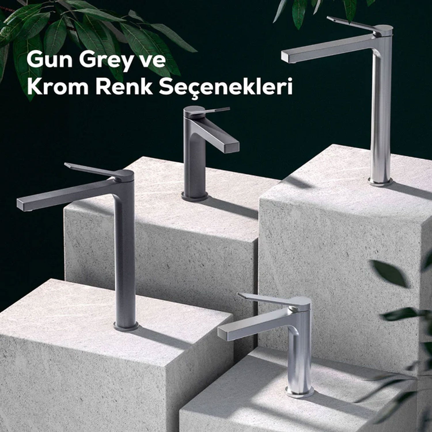 Creavit Ritmo Uzun Lavabo Armatürü Krom - RT6500