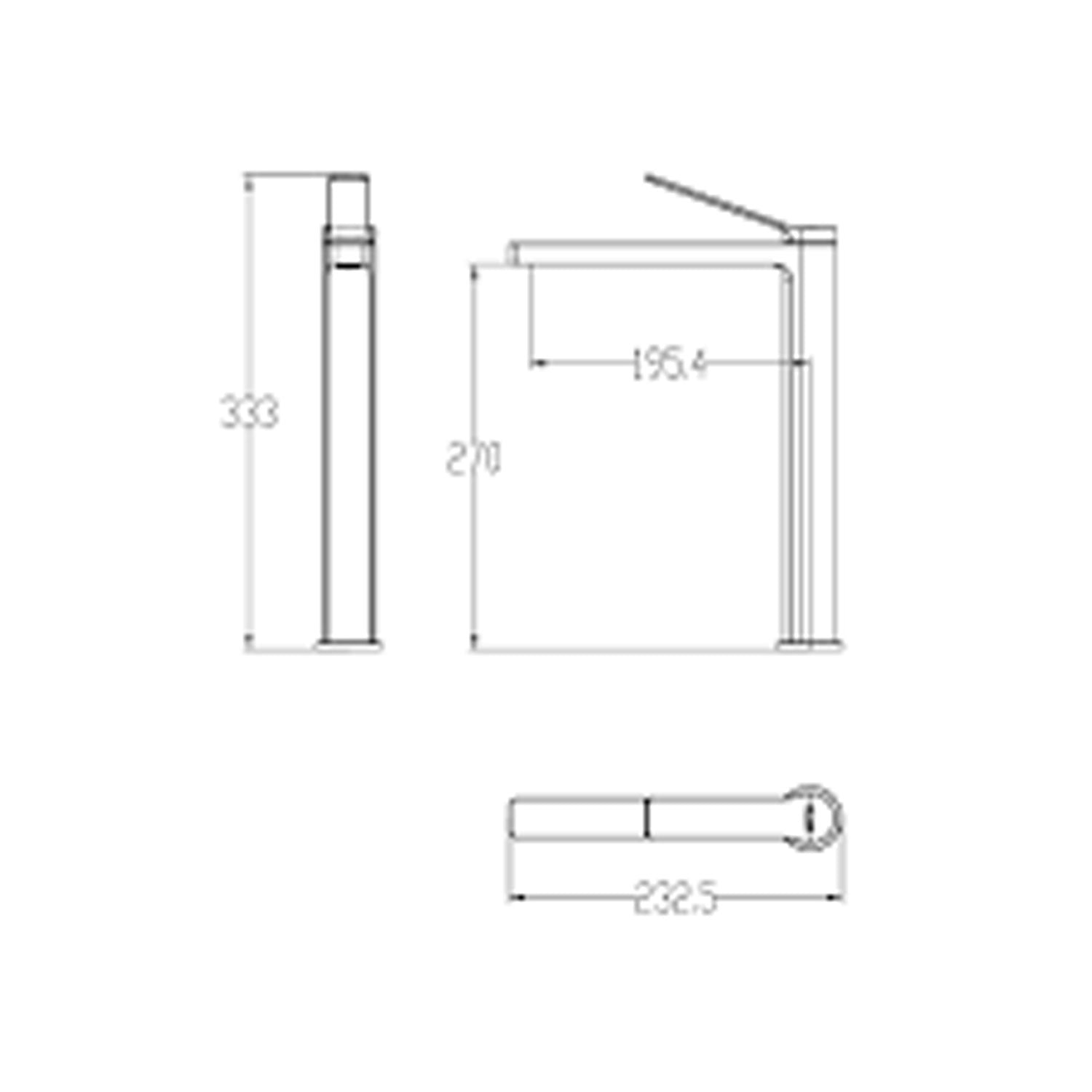 Creavit Ritmo Uzun Lavabo Armatürü Krom - RT6500