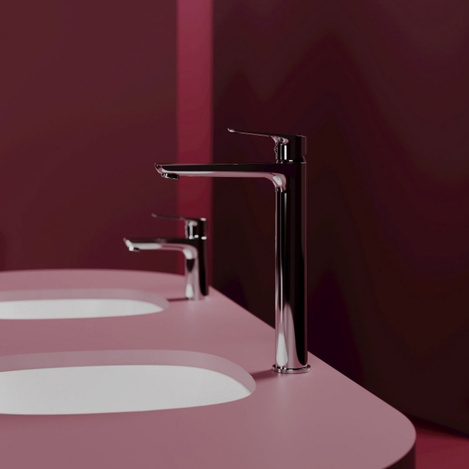 Creavit Solo Uzun Lavabo Armatürü Krom - SO6500