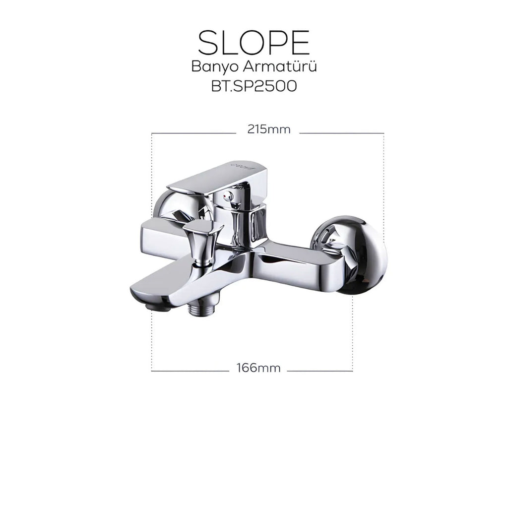 Creavit Slope Banyo Armatürü Krom - SP2500