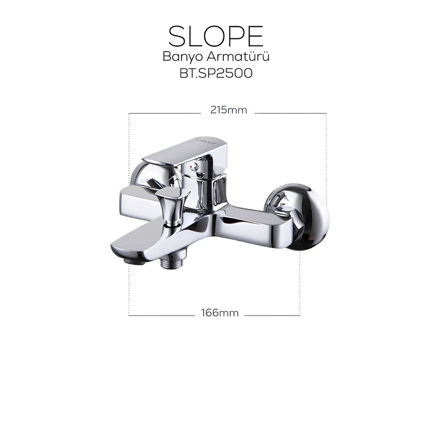 Creavit Slope Banyo Armatürü Krom - SP2500
